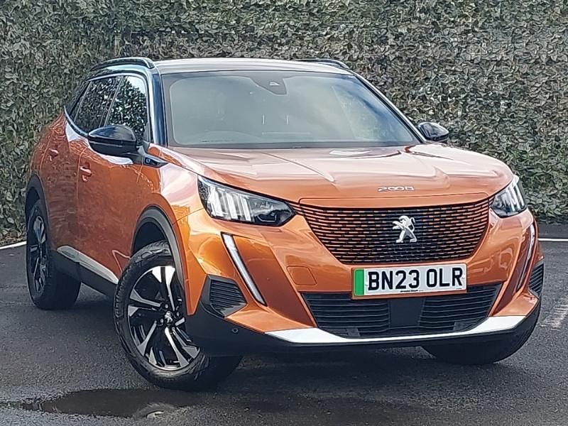 Orange Used 2023 Peugeot e-2008 GTi SUV | £17,998 (Expensive) - Image 1/4