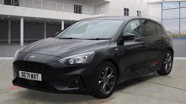 Used Ford Focus ST-Line 125 HP (91 kW) 2021 Black Hatchback