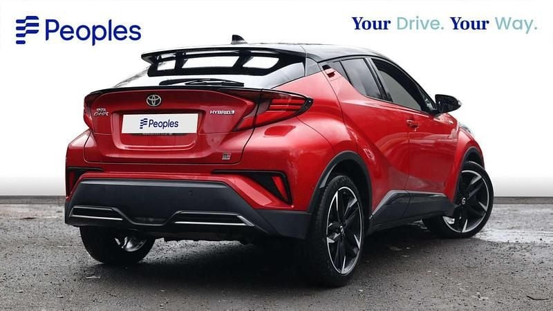 Used Toyota C-HR Sport 122 HP (89 kW) 2022 Red/black SUV