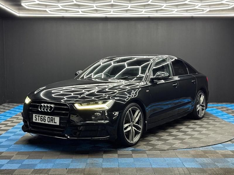 Used Audi A6 Black Edition 190 HP (139 kW) 2016 Black Sedan