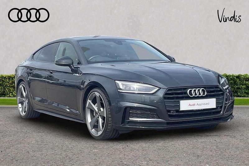 Grey Used 2019 Audi A5 Sportback Black Edition Hatchback | £19,716 (Good price) - Image 1/3