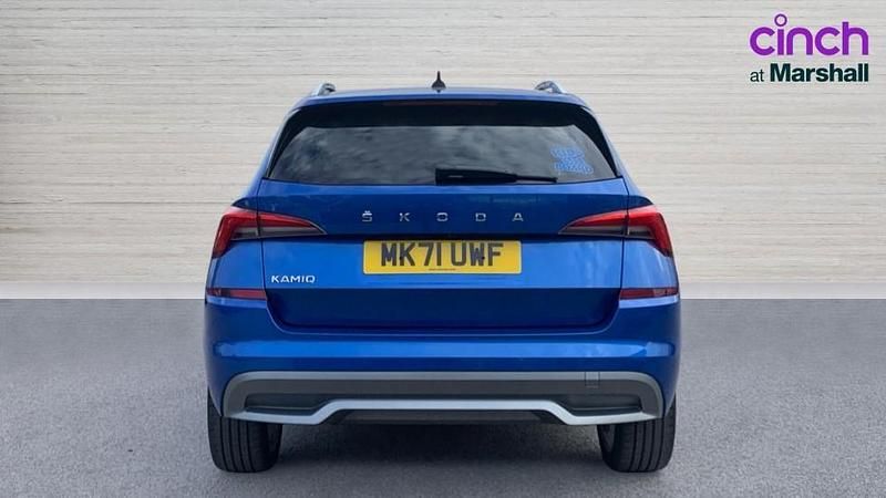 Gebraucht Skoda Kamiq SE L 150 PS (110 kW) 2021 Blau SUV