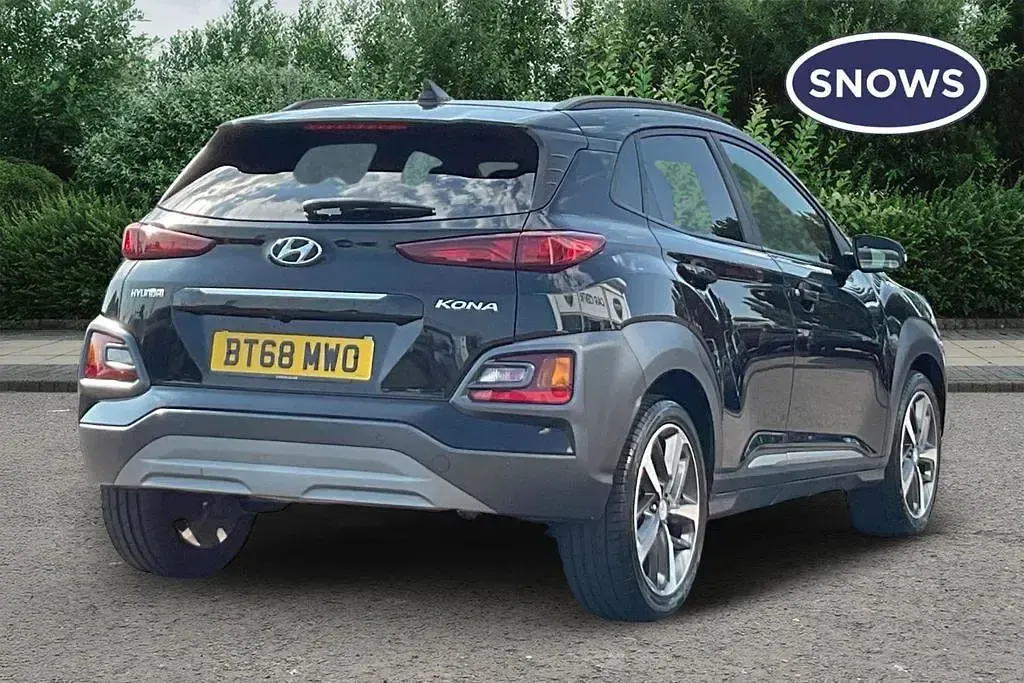 Used Hyundai Kona Premium 120 HP (88 kW) 2018 Black SUV