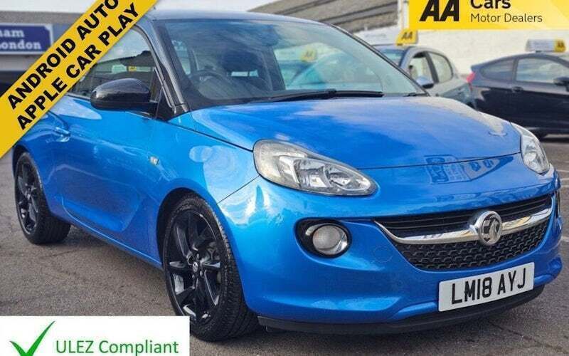 Blue Used 2018 Vauxhall Adam S Hatchback | £6,495 (Fair price) - Image 1/3