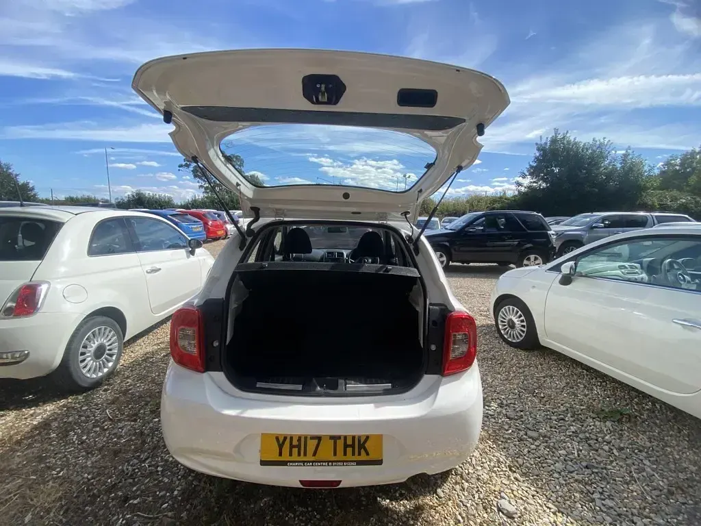 Used Nissan Micra 2017 White Hatchback