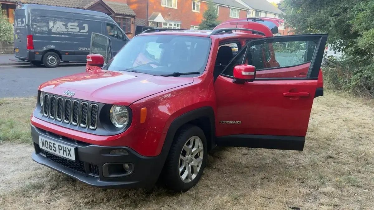 Used Jeep Renegade Longitude 140 HP (102 kW) 2016 Red SUV