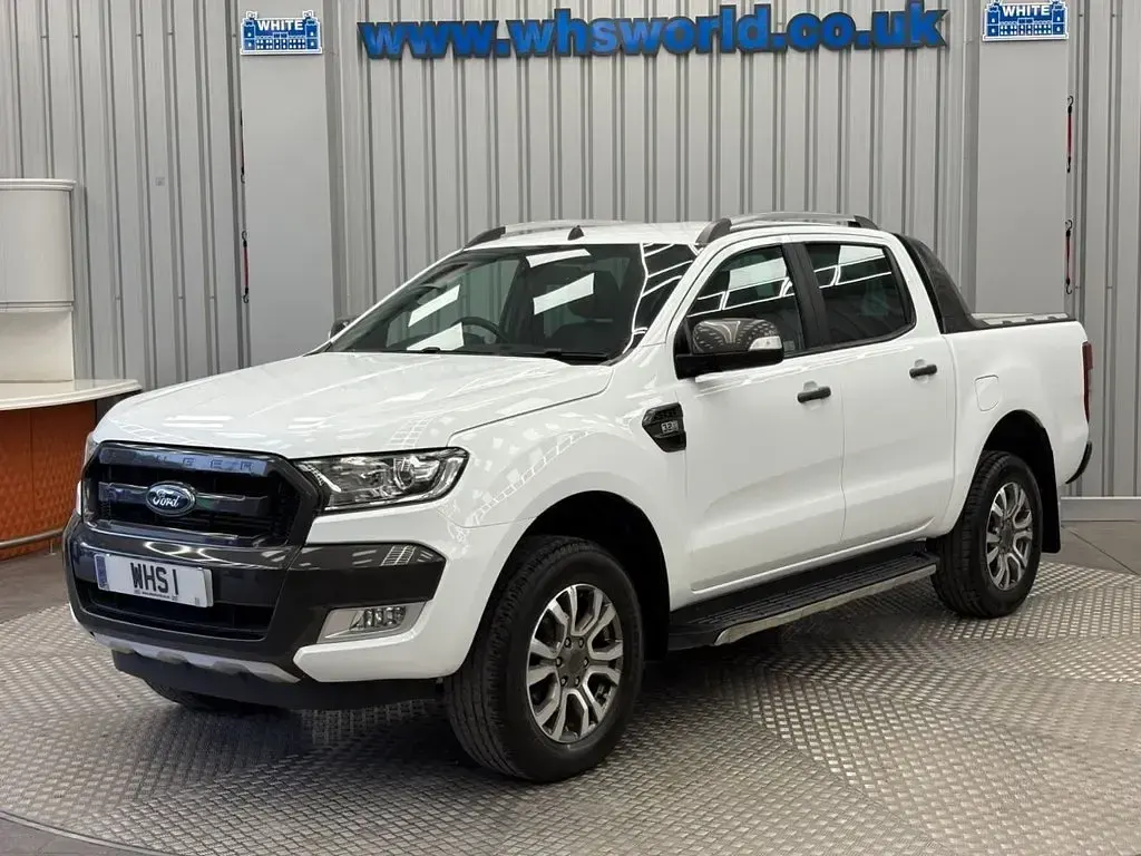 Used Ford Ranger Wildtrack 200 HP (147 kW) 2019 White Pickup