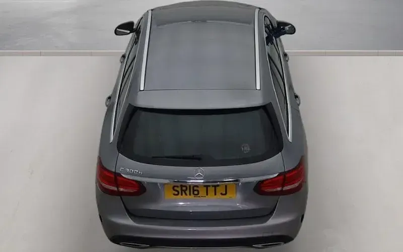 Used Mercedes C300 AMG line 231 HP (169 kW) 2016 Silver Estate