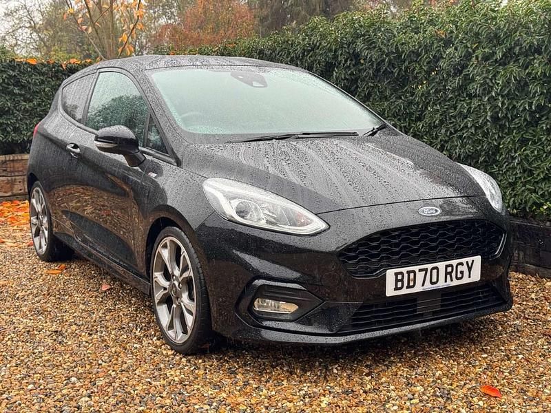 Black Used 2020 Ford Fiesta ST-Line X Hatchback | £9,495 (Fair price) - Image 1/4