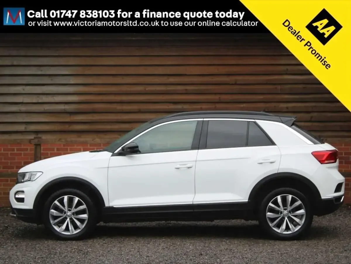 Usado VW T-Roc Design 115 HP (84 kW) 2019 Branco SUV