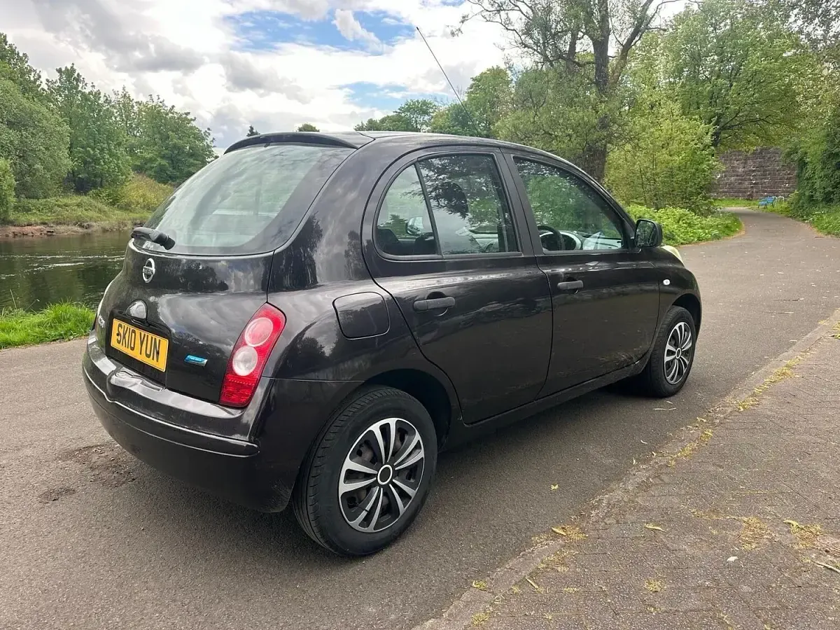 Used Nissan Micra Visia 65 HP (47 kW) 2010 Black Hatchback