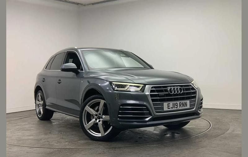 Used Audi Q5 S-Line 187 HP (137 kW) 2019 Monsoon gray metallic SUV