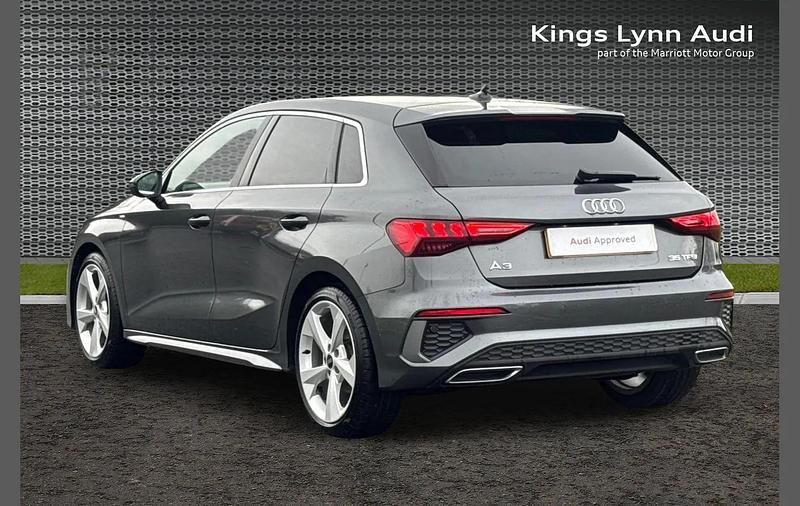 Used Audi A3 S-Line 147 HP (108 kW) 2021 Grey Sedan