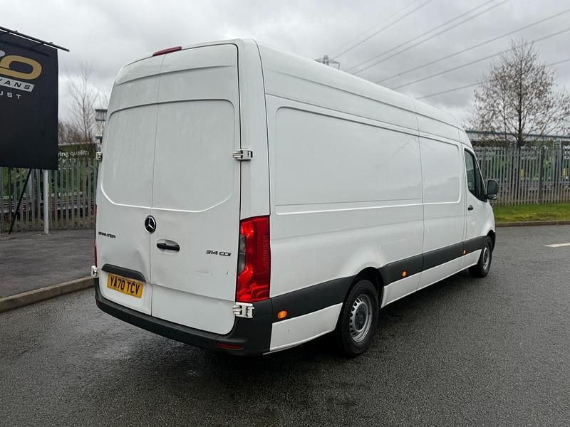 Begagnad Mercedes Sprinter Progressive 2021 Vit Van