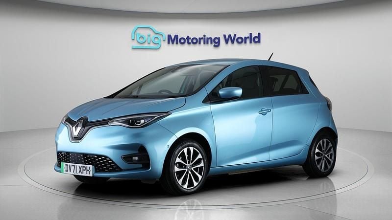 Used Renault Zoe GT 100 kW (136 HP) 2021 Blue Hatchback