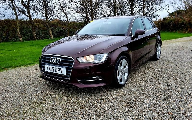 Used Audi A3 Sport 2015 Red Hatchback