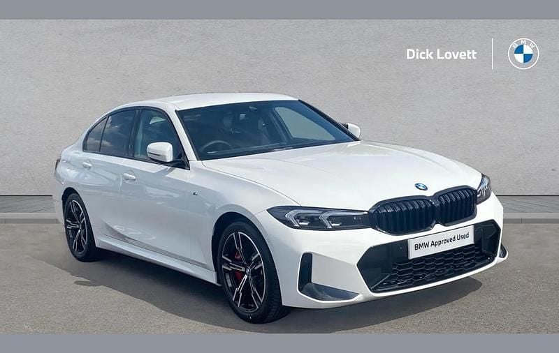 White Used 2025 BMW 320 M Sport Sedan | £37,999 (Expensive) - Image 1/4