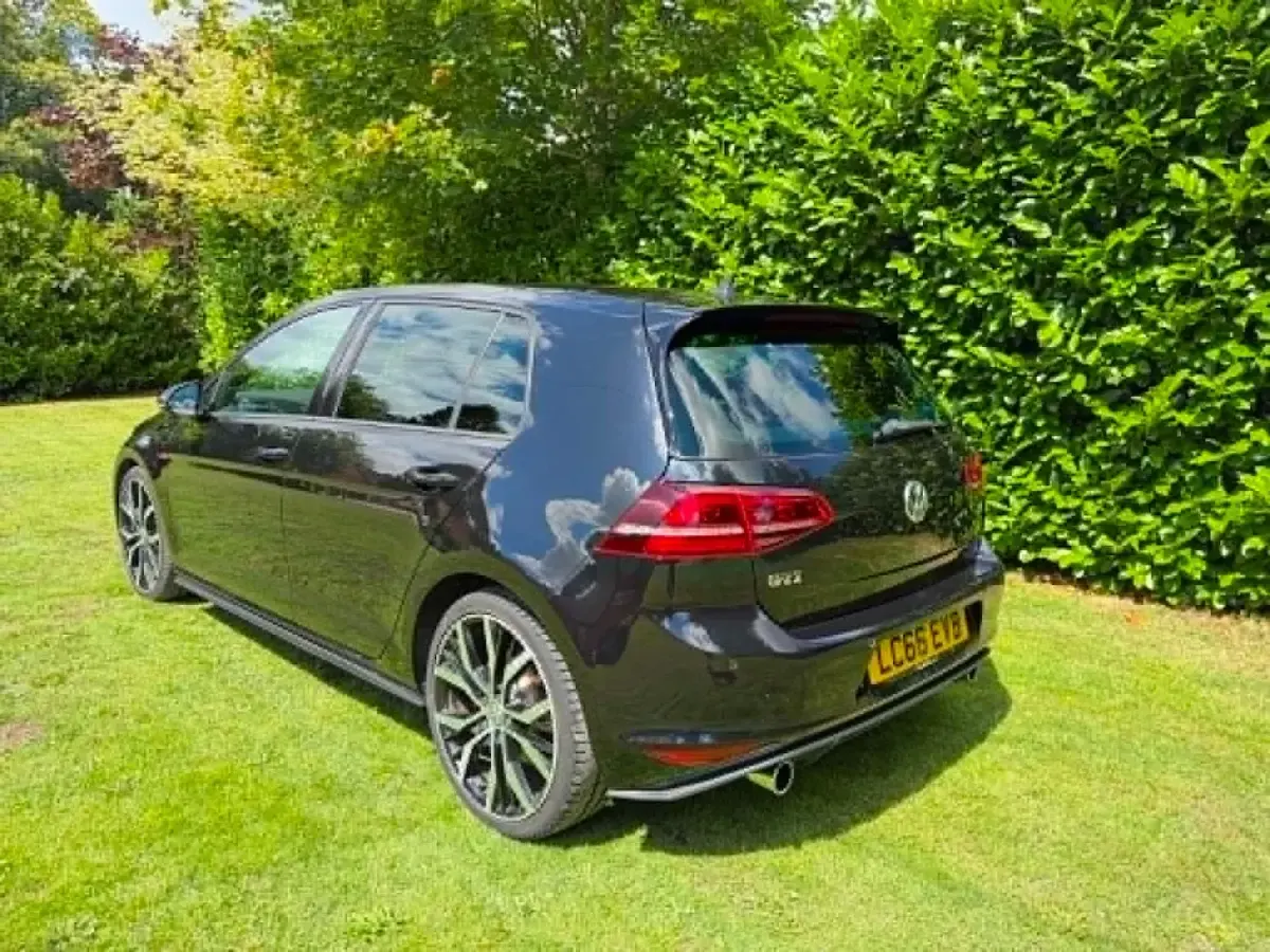 Used VW Golf VII GTI 2016 Black Hatchback