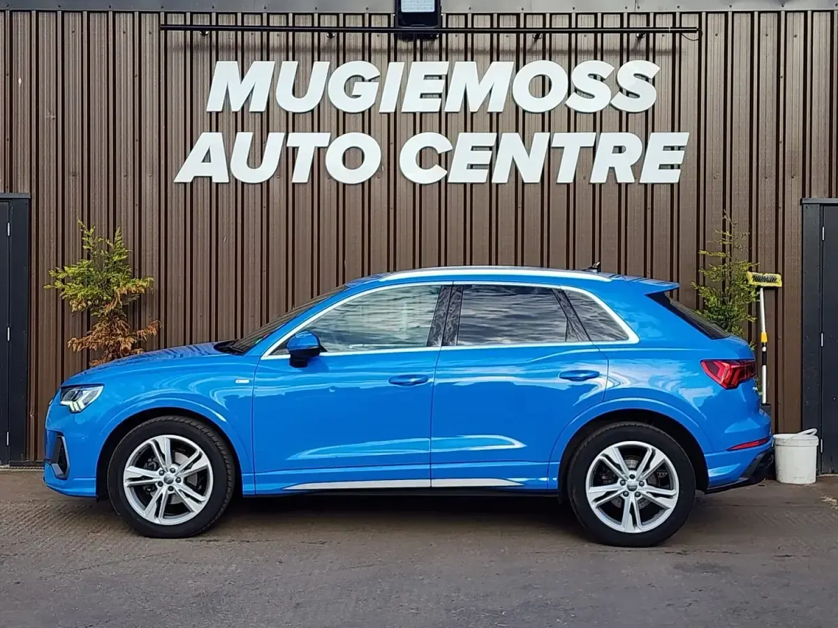 Used Audi Q3 S-Line 150 HP (110 kW) 2019 Blue SUV