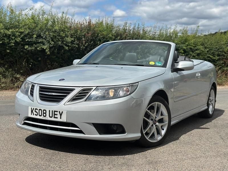 Silver Used 2008 Saab 9-3 Cabriolet Vector Cabriolet | £4,295 (Fair price) - Image 1/4