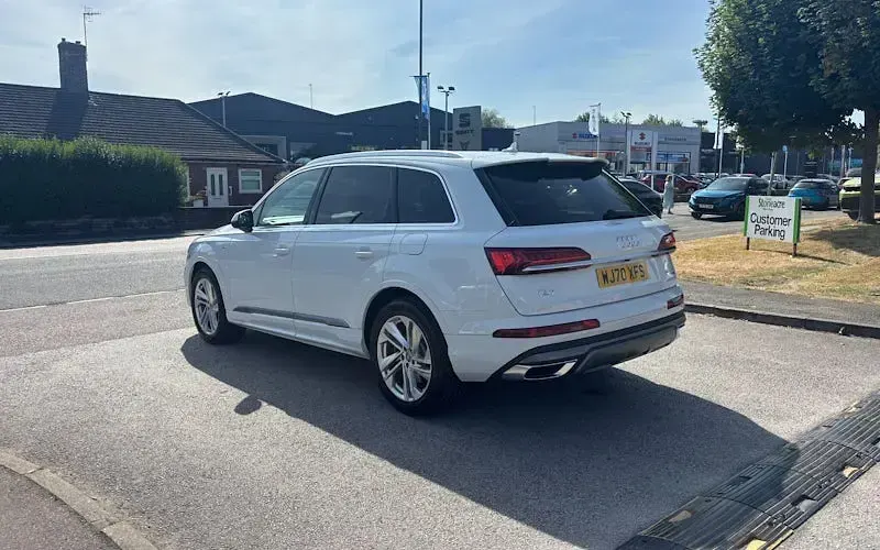 Used Audi Q7 S-Line 381 HP (280 kW) 2022 White SUV