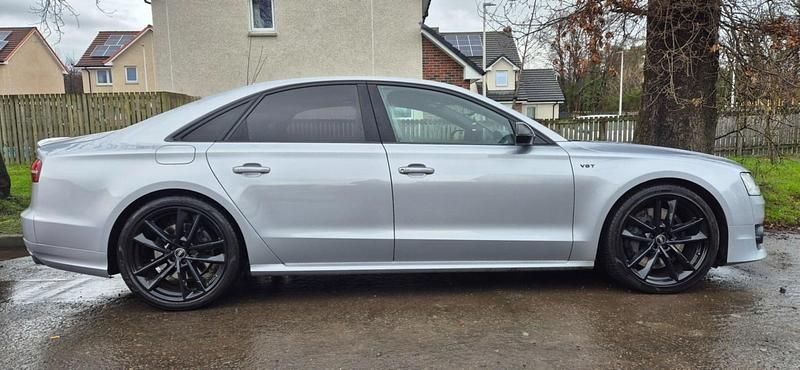 Used Audi S8 plus Advanced 2017 Silver Sedan