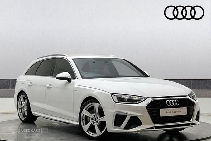 Used Audi A4 S-Line 2024 White Estate