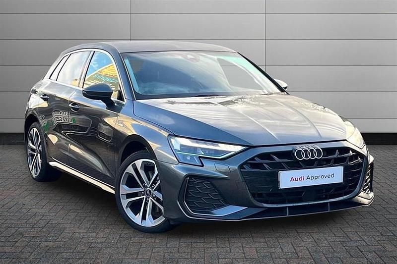 Daytona grey Used 2025 Audi A3 e-tron S-Line Hatchback | £28,950 (Super price) - Image 1/4