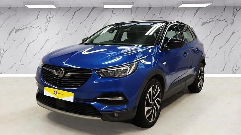 Used Vauxhall Grandland X Elite 130 HP (95 kW) 2018 Blue SUV