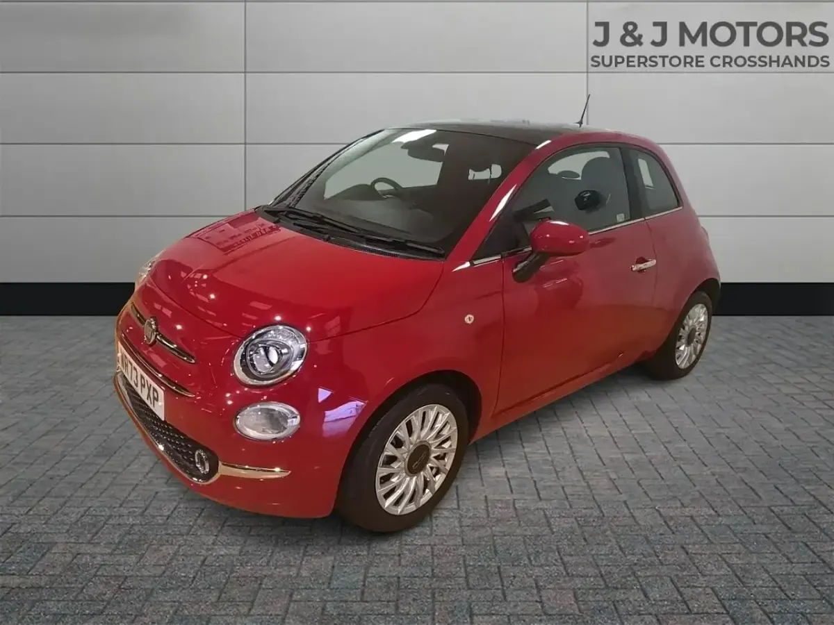 Used Fiat 500 2023 Red Hatchback