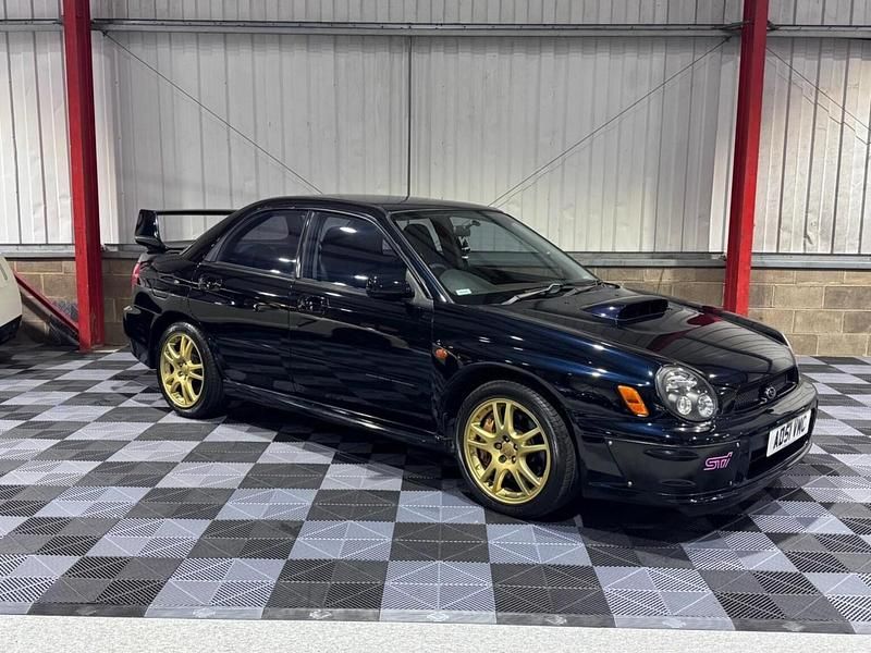 Begagnad Subaru Impreza 2002 Blå Sedan