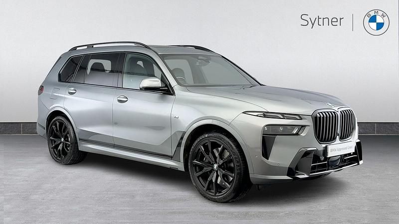 Grey Used 2022 BMW X7 M Sport SUV | £60,000 (Fair price) - Image 1/4