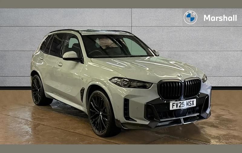 Grey Used 2025 BMW X5 M Sport SUV | £73,307 (Expensive) - Image 1/4