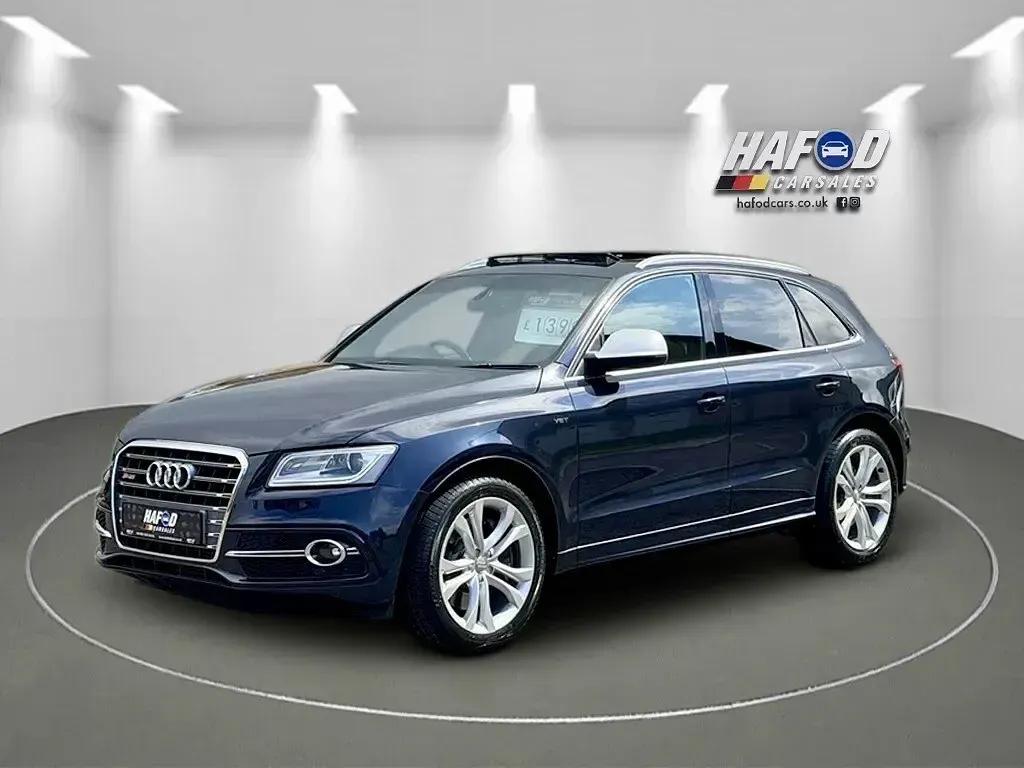 Used Audi SQ5 313 HP (230 kW) 2014 Blue SUV