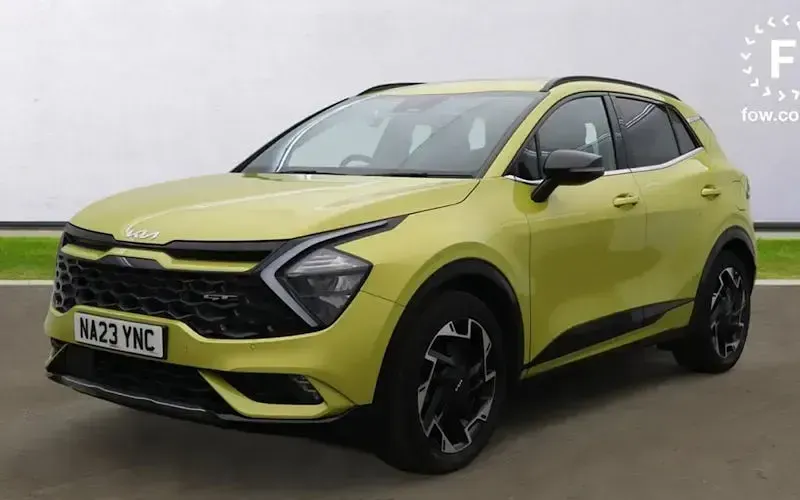 Used Kia Sportage GT-Line 265 HP (194 kW) 2023 Yellow SUV
