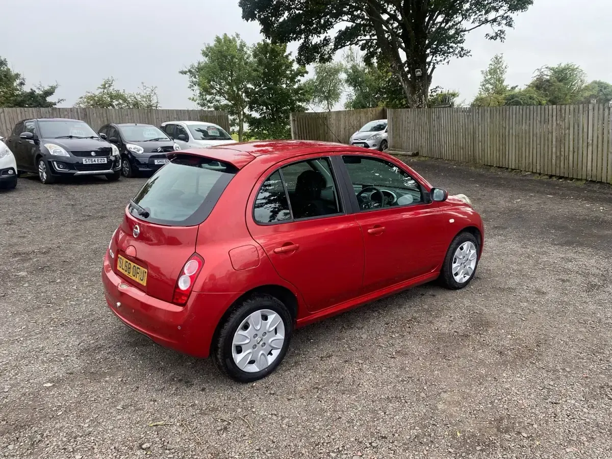 Used Nissan Micra Acenta 2008 Red Hatchback