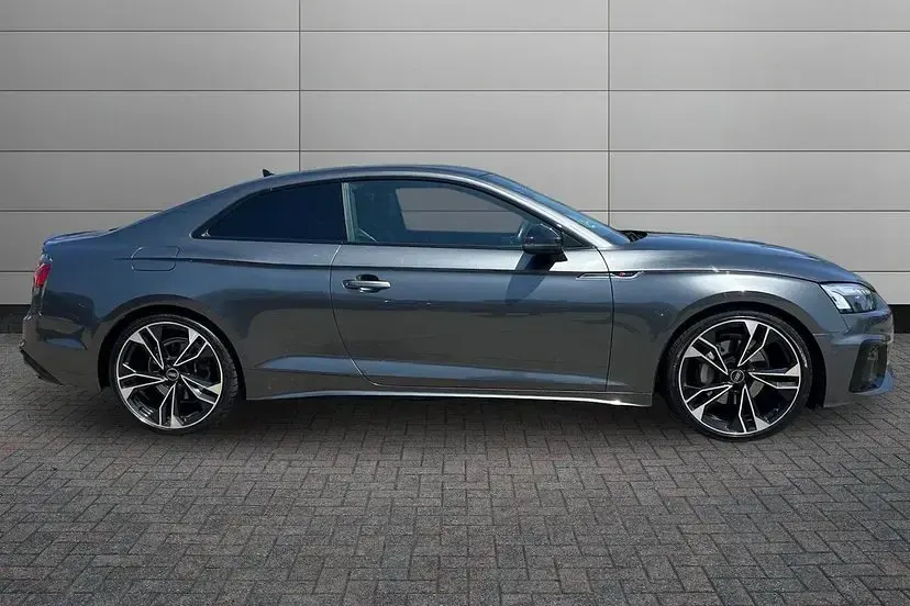 Used Audi A5 Black Edition 204 HP (150 kW) 2022 Grey Coupe