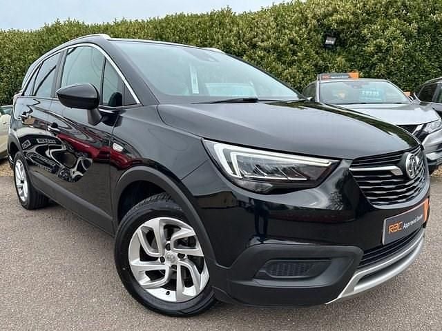 Used Vauxhall Crossland X Business Edition 130 HP (95 kW) 2020 Black SUV