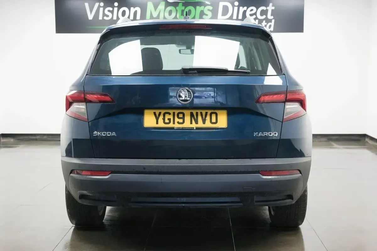 Used Skoda Karoq SE L 150 HP (110 kW) 2019 Blue SUV