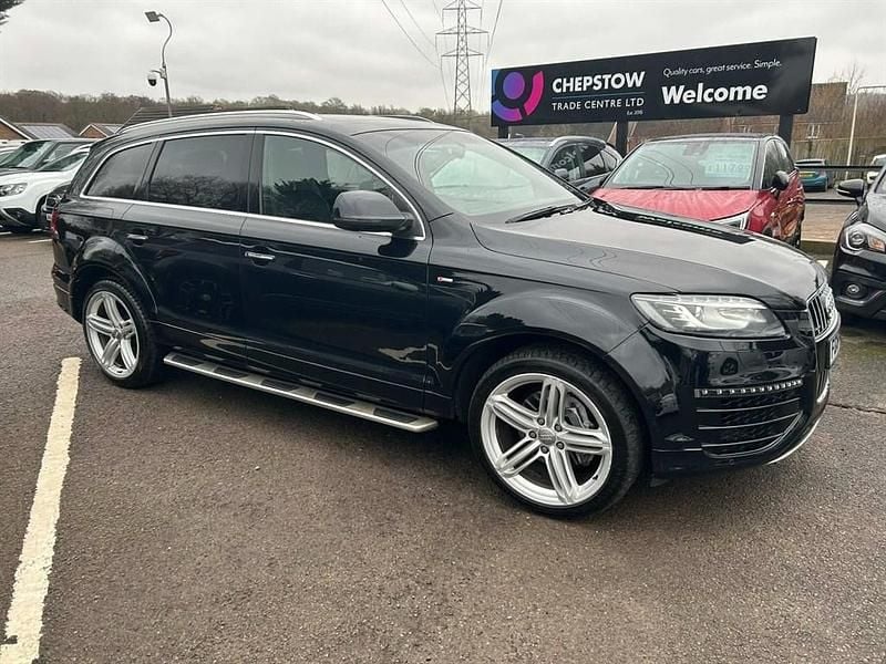 Used Audi Q7 S-Line 245 HP (180 kW) 2015 Black SUV