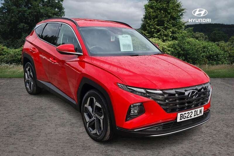 Red Used 2022 Hyundai Tucson Premium SUV | £21,100 (Good price) - Image 1/4