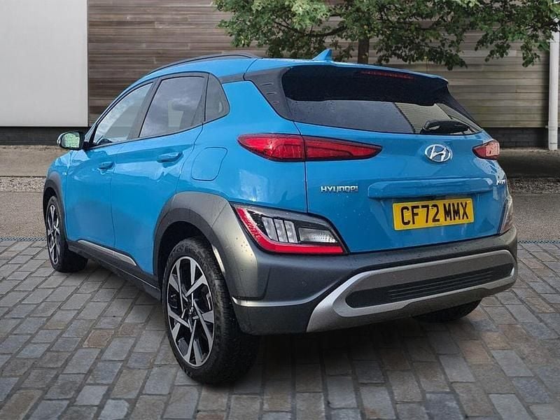 Used Hyundai Kona Premium 120 HP (88 kW) 2022 Blue SUV