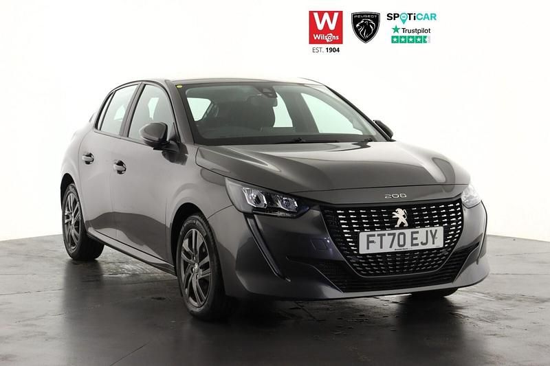 Grey Used 2021 Peugeot 208 Active Premium Hatchback | £13,949 (Fair price) - Image 1/4