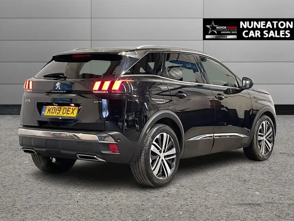 Used Peugeot 3008 GT 180 HP (132 kW) 2019 Black SUV