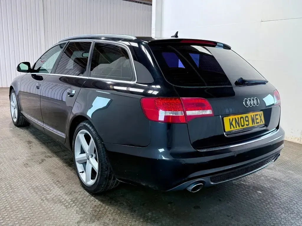 Used Audi A6 S-Line 170 HP (125 kW) 2009 Black Estate