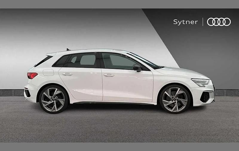 Used Audi S3 Sportback Black Edition 310 HP (228 kW) 2023 White Hatchback