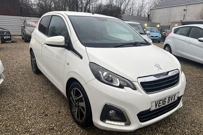 Used Peugeot 108 Allure 2016 White Hatchback