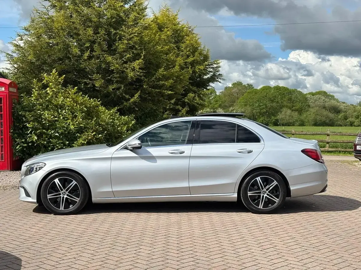 Usado Mercedes C200 Premium Plus 2019 Prateado Sedan