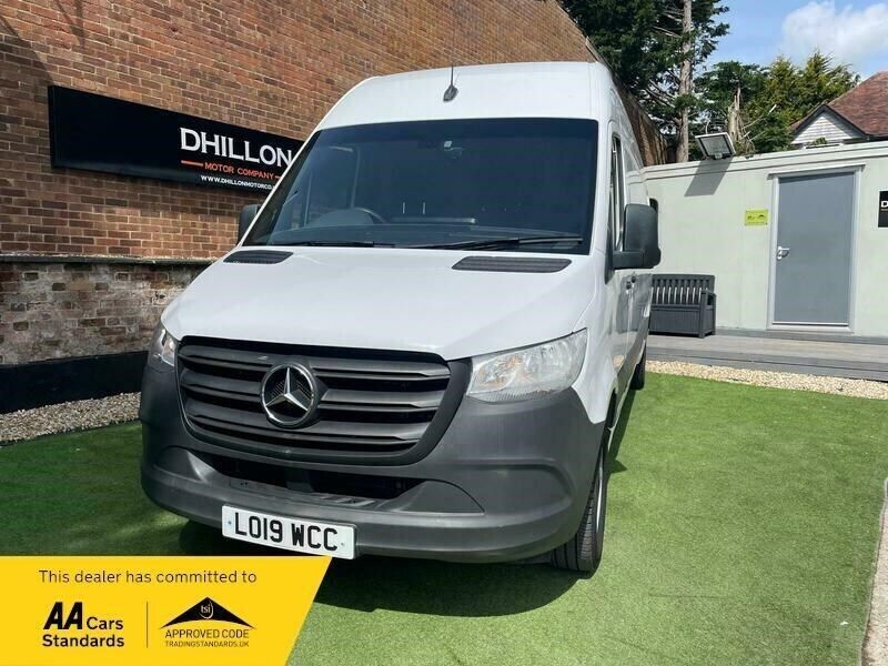 White Used 2019 Mercedes Sprinter Van | £9,995 (Fair price) - Image 1/4