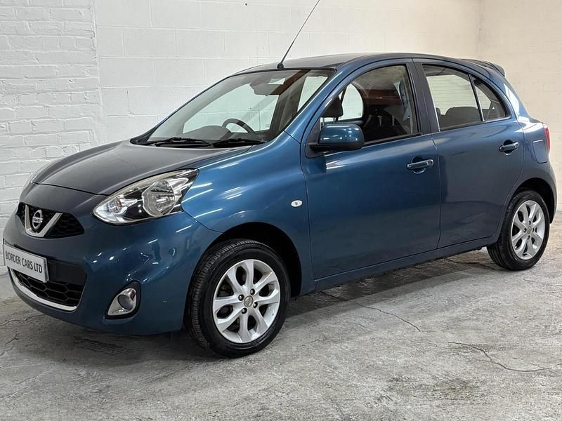 Used Nissan Micra Acenta 80 HP (58 kW) 2014 Blue Hatchback